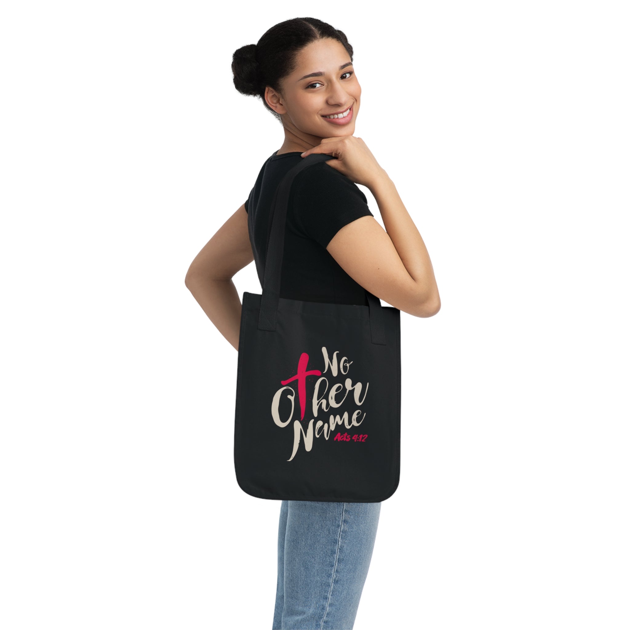 No other Name - Organic Canvas Tote Bag - Eco-Friendly, Stylish Carryall for Everyday Use
