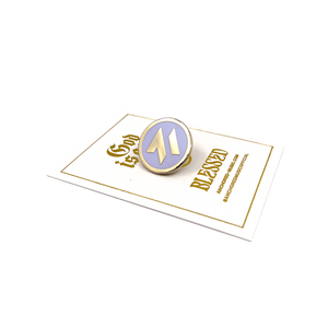 Anchored Music Pin, Gold - Anchored Music